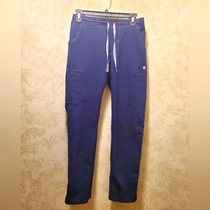 Figs Womens Yola Skinny Scrub Pants Navy Blue Size XS TS2000R
